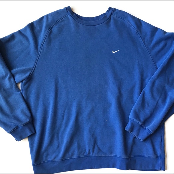 Nike Tops - Nike Vintage Blue Crewneck Sweatshirt Size XL